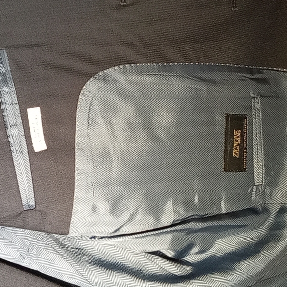 Joseph Abboud 100% wool navy stripe 42S - Picture 6 of 9